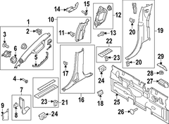 Interior Grab Bar Assist Handle - Right