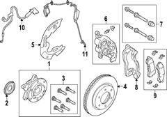 Disc Brake Caliper - Right, Front