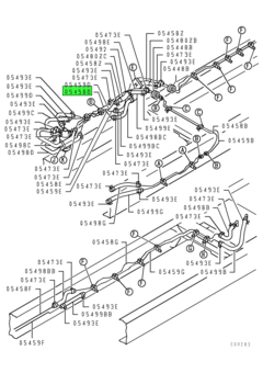 TUBE,FUEL RETURN LINE 1