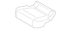 Seat Cover Cushion - Right, Rear