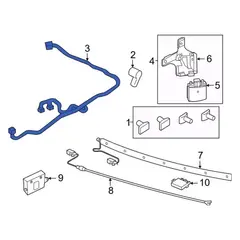 Parking Aid System Wiring Harness Jumper Wire