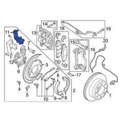 Parking Brake Actuator - Rear