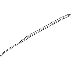 Roof Luggage Carrier Side Rail Rack - Left (Limited, SEL)