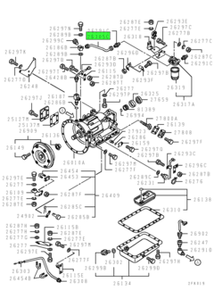 TUBE,A/T OIL COOLER FEED 1