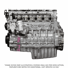 Long Block Engine DD15 14.8L EPA07 with Front Sump