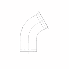 Air Inlet Adapter, 225.25 mm Length for S60