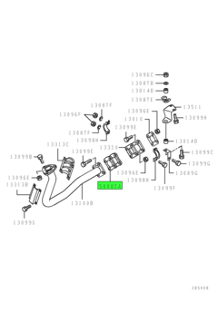 BRAKE ASSY,EXHAUST 1