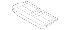 Seat Back Cushion Cover - Front, Rear