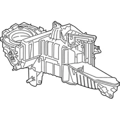 Air Conditioning (A/C) Evaporator Core and Case HVAC Unit