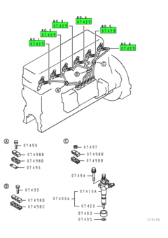 TUBE,FUEL INJECTION 1