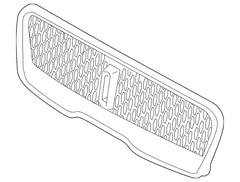 Grille Radiator - Front, Upper
