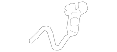 Seat Adjuster Lever Back Recliner Adjustment Handle - Front
