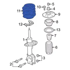 Coil Spring - Front (AT)