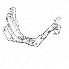 HDEP Engine Mount for EPA07/10/GHG17