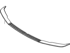 Bumper Trim Impact Pad - Front