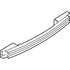 Bumper Impact Bar Reinforcement Rebar - Rear