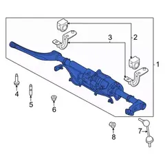 Suspension Stabilizer Bar STABILZIER Disconnect - Front