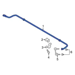 Suspension Stabilizer Bar - Rear 2.0L