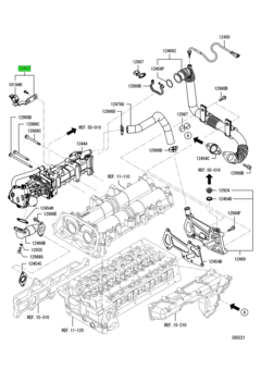 BRACKET,EGR COOLER 1