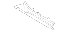 Roof Side Rail Airbag Seat Sensing Bracket - Left, Inner
