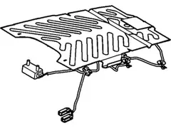 Seat Heater Pad Heating Element - Left, Right, Front