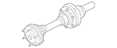 Drive Shaft Prop - 1410, Rear
