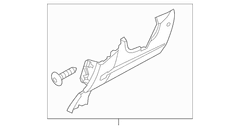 Instrument Panel Knee Bolster Insulator