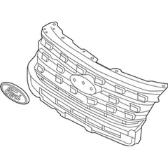 Radiator Grille - Front
