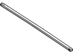 Door Window Belt Weatherstrip - Left, Front, Driver