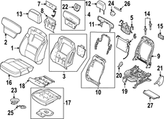Seat Back Cushion Pad