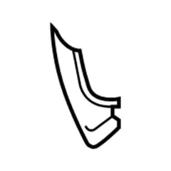 Bumper Protection Pad Stone Foil - Right (ST)