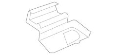 Seat Track Cover - Front, Rear, Driver