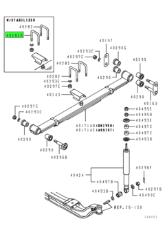 U-BOLT,FR SUSP SPRING 1