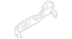 Seat Frame Trim Panel Shield - Front