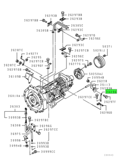 BRACKET,A/T CASE 1