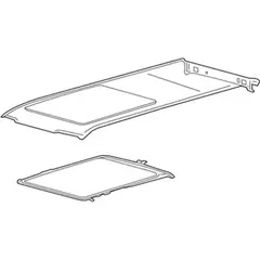 Roof Panel - Front, Rear (Regular Wagon)