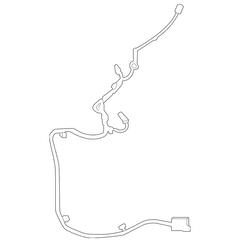 Door Wiring Harness Jumper Wire - Left, Front