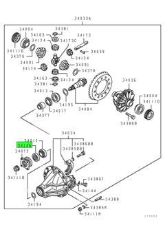 OIL SEAL,RR DIFF DRIVE PINION 1