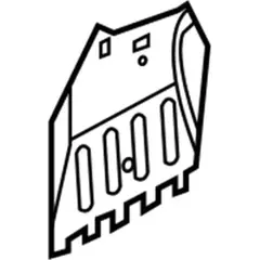 Body B-Pillar Reinforcement - Right, Front