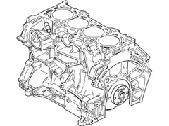 Engine Short Block Cylinder - 2.0L