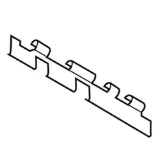 AIR CONDITIONING (A/C) Seal Condenser <br> Seal. Side - 5.0L (MT)
