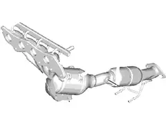 Catalytic Converter with Integrated Exhaust Manifold And Catalyst - 2.0L