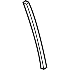 Window Track Door Glass Seal - Left, Right, Front