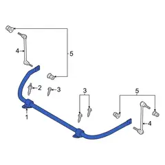 Suspension Stabilizer Bar Roll - Front