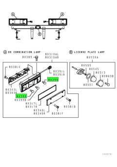 BULB,TAIL LAMP 6