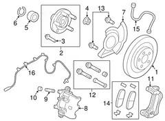 Sensor - Center (Convertible, Coupe)