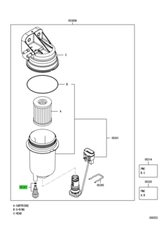 COCK,FUEL FILTER DRAIN 1