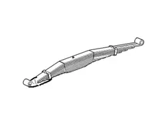 Leaf Spring - Left, Right, Rear