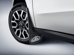 Gatorback Front Splash Guards with Black Oval Logo