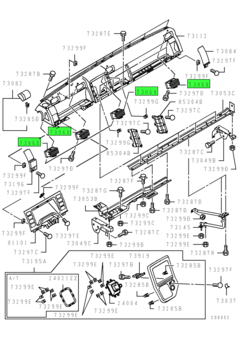 GRILLE,INSTRUMENT PANEL SIDE AIR OUTLET 1